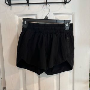 Lulu Black Tracker Shorts